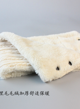 仿兔毛围脖日系女秋冬加厚保暖