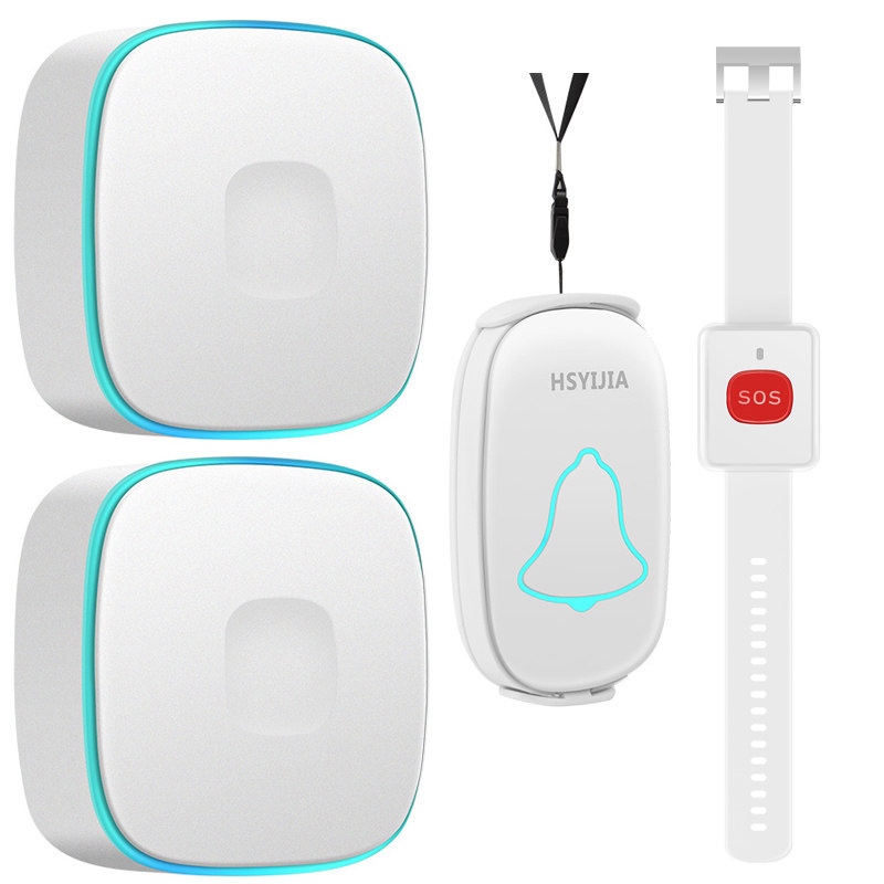 老人病人手表手环呼叫器无线家用智能门铃一键紧急床头呼救平安铃,淘宝优惠券,粉丝福利购,淘宝优惠卷