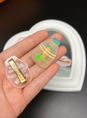刘海夹ins趣味发夹甜美少女心