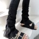 American High Street Summer ບາງໆ Pleated Flared Pants