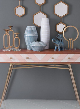 特价处理孤品--外贸复古家居庭院装饰工艺品摆件铁木做旧园艺杂货