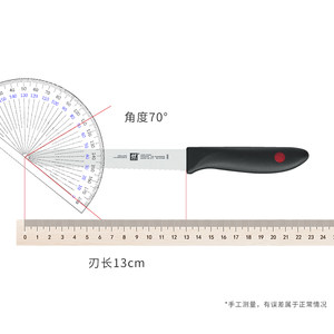 双立人Point红点系列番茄刀多汁水果刀切片刀带小齿轮刀2件套