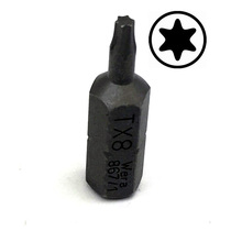 WERA German Villa 1 4 Plum screw driver head T2 TX3 4 T5 T5 T6 7 8 9 10 T15 20 25