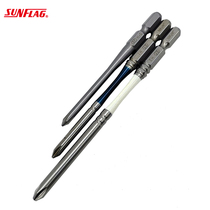 Japans new tortoise SUNFLAG charging batch charging drill with magnetic damping 1 4 cross-batch head electric screw driver head