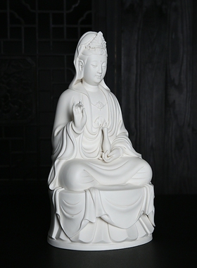 瓷器作品观音菩萨供奉佛像