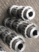 KC6018 chain couplings GL6 type holes 28 to 60 spot customizable large torque pitch 19 05