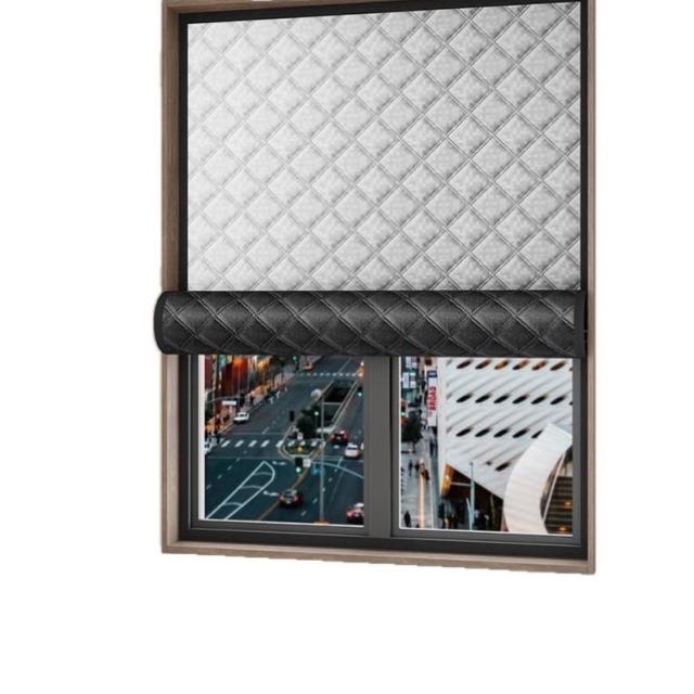 隔音窗帘神器卧室窗户超强临街房间防吵遮光棉防噪音布睡觉专用贴 - 图3