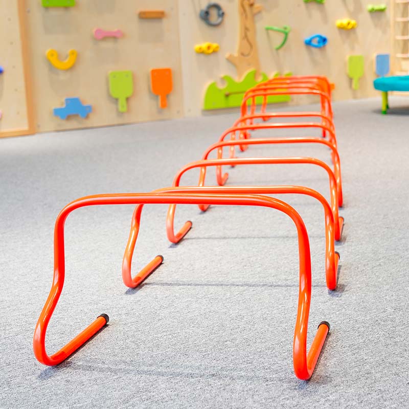 幼儿园体能跳障碍家用儿童跳跃跨栏教具感统体育课训练器材跳高架 - 图2