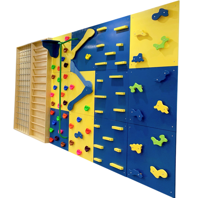 儿童攀岩墙攀爬架体能器材早教室内教玩具家用运动感统训练芒果园 - 图3
