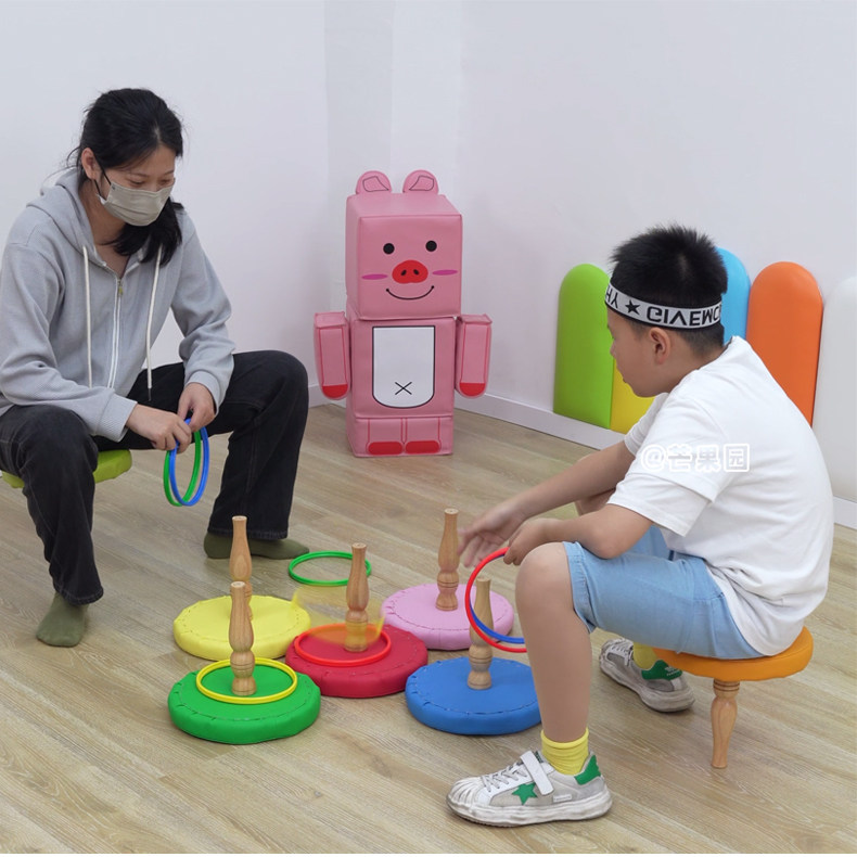 独角凳独脚凳儿童平衡感脚椅感统训练凳子圆锥器材三角锥形单腿锥,淘宝优惠券,粉丝福利购,淘宝优惠卷