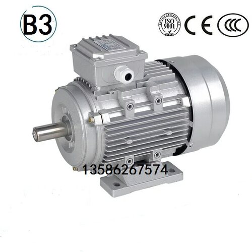 YS90L-4 1.5KW三相异步电动机铝壳电机24轴 1400转国标马达1500w - 图3