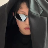 Солнцезащитные очки на солнечной энергии, 2024 года, в стиле панк, популярно в интернете