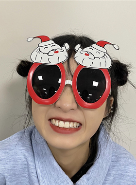 圣诞节生日派对聚会情侣太阳眼镜