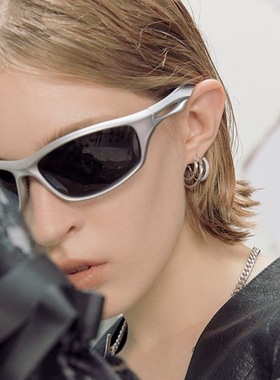 骑行墨镜网红千禧辣妹太阳眼镜