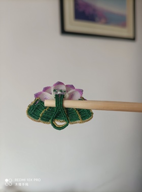 手工编绳出水芙蓉吊坠扣头项链绳蜡线细绳防水防汗