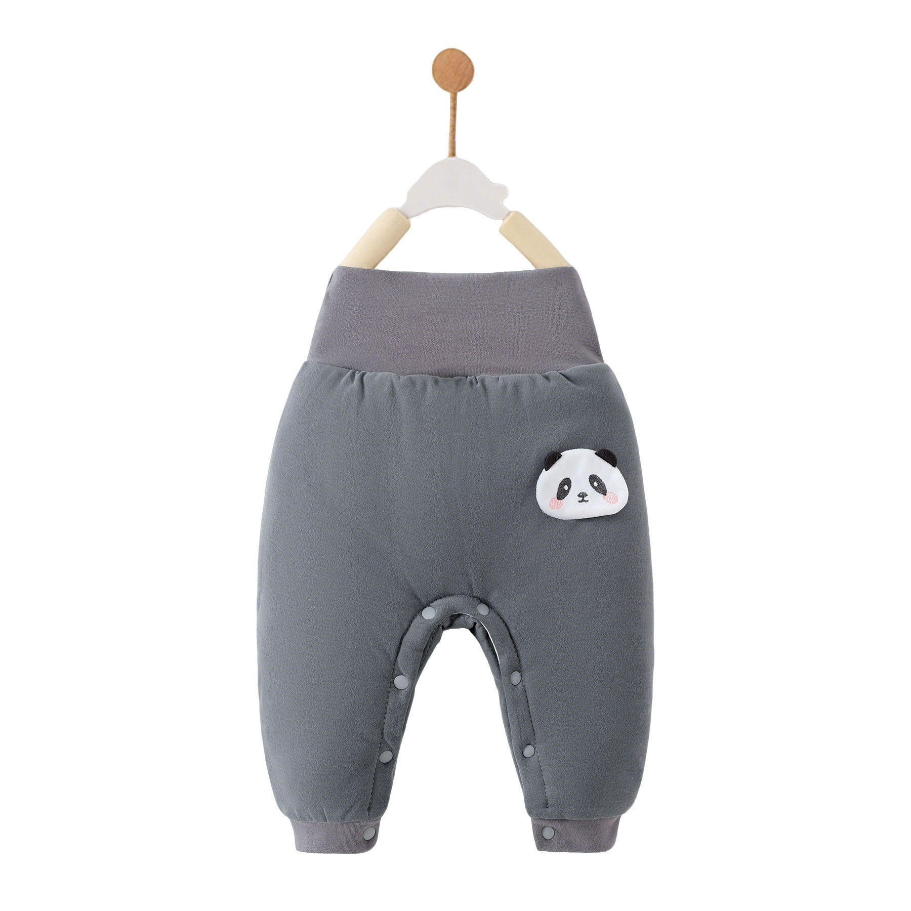 冬季婴儿按扣式大pp裤加厚冬装棉裤夹棉宝宝保暖裤子高腰护肚春秋,淘宝优惠券,粉丝福利购,淘宝优惠卷