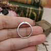 Vintage Middle Ages European Return 925 Silver Zircon Ring No. 16