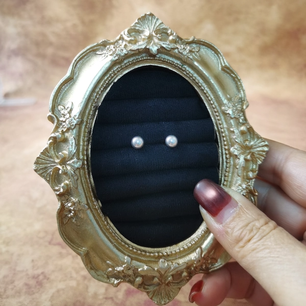 Vintage中古欧洲回流925银素银豆豆耳钉5mm,淘宝优惠券,粉丝福利购,淘宝优惠卷