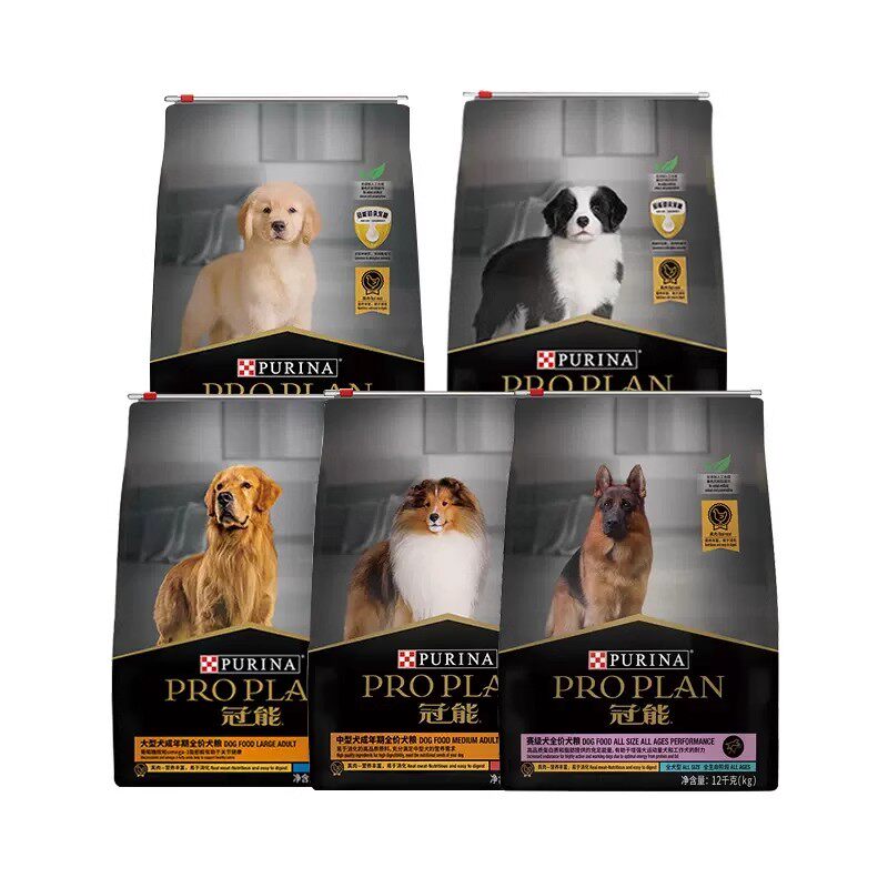 冠能狗粮7kg/12kg中型犬成犬大型幼犬小型赛犬皮肤呵护消化老年犬