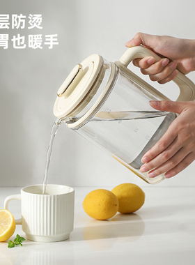 康宁餐具双层纯钛养生壶煮茶壶