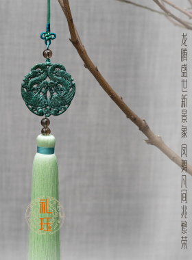 特色手工艺中式创意玉装饰挂件