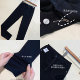 AMR UU Slimming ສີດໍາ Pants ແອວສູງ Elastic ສະດວກສະບາຍ Butt ຍົກສູງບົດບາດ leggings ຕີນຂອງແມ່ຍິງດູໃບໄມ້ລົ່ນແລະລະດູຫນາວແບບໃຫມ່