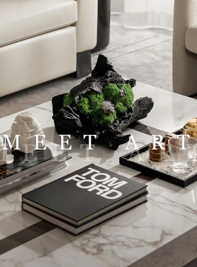 设计师推荐样板间书房仿真书