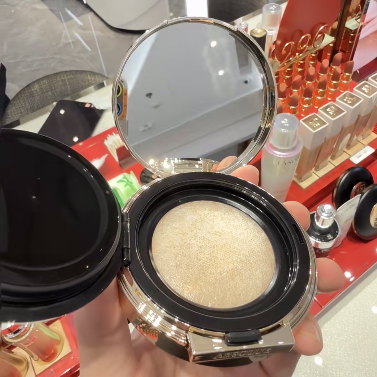 乐妆 兰蔻菁纯气垫BB霜精华新版粉底液养肤遮瑕保湿持久新款圆形,淘宝优惠券,粉丝福利购,淘宝优惠卷