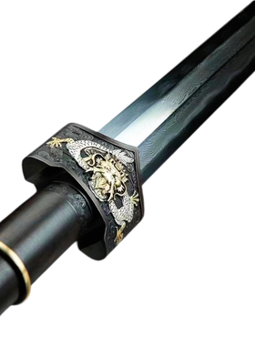 龙泉汉龙三色铜王越王剑重剑影视道具冷兵器摆件全金属工艺未开刃