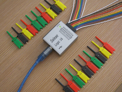 Saleae USB saleae16 100M逻辑分析仪 支持官方版本 logic - 图1
