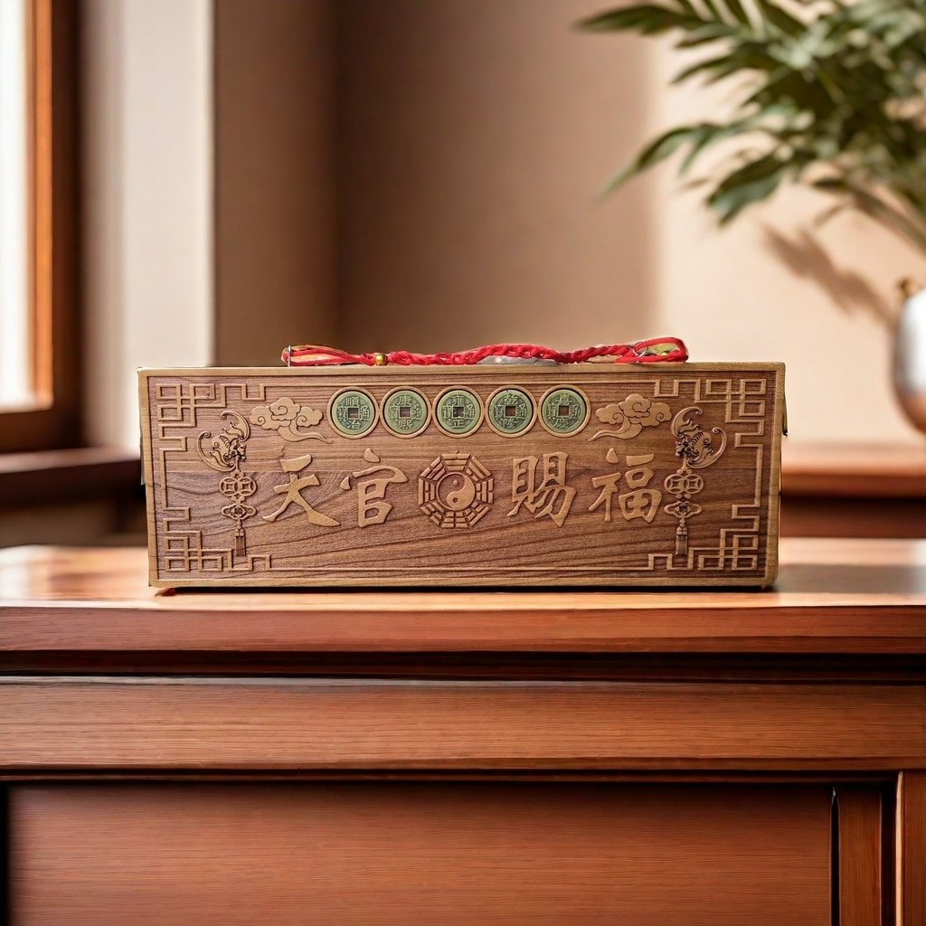 桃木天官赐福门贴大门对邻居大门电梯横版纯铜五帝钱解决门对门挂,淘宝优惠券,粉丝福利购,淘宝优惠卷