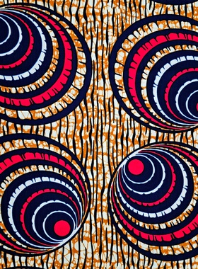 非洲蜡染布AfricanWaxFabric