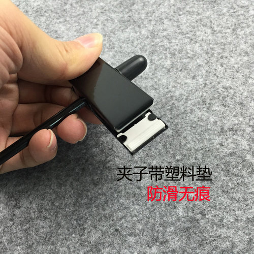 包邮加粗铁裤夹金属圆管裤架裤夹防滑强力裤子挂万能挂可伸缩夹子 - 图3