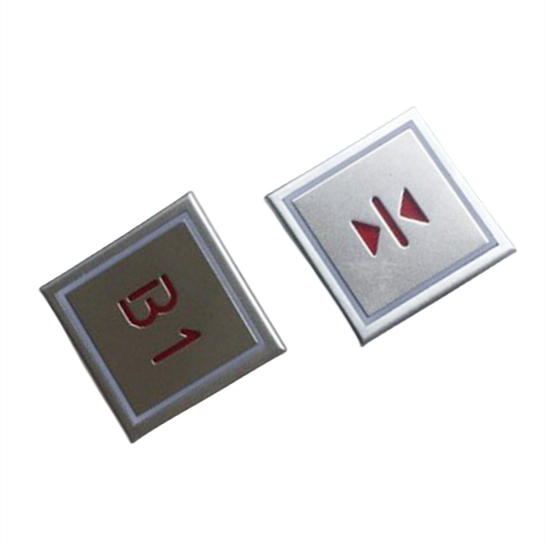 蒂森电梯按钮MT42 方形MT42G01 A4N58315红光 电梯配件按键,淘宝优惠券,粉丝福利购,淘宝优惠卷