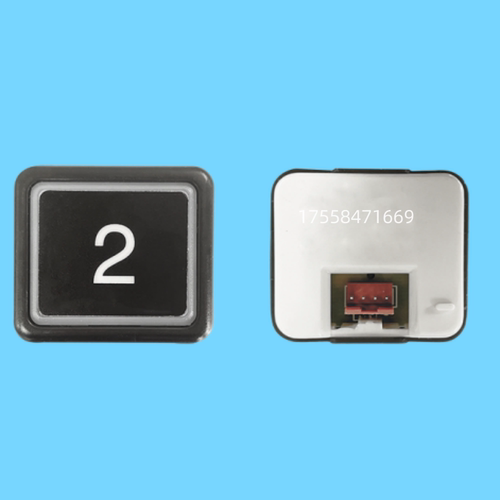 日立按钮DL-PO2永大O-L AR-4按键开关广日专用AK2026电梯按钮字片 - 图1