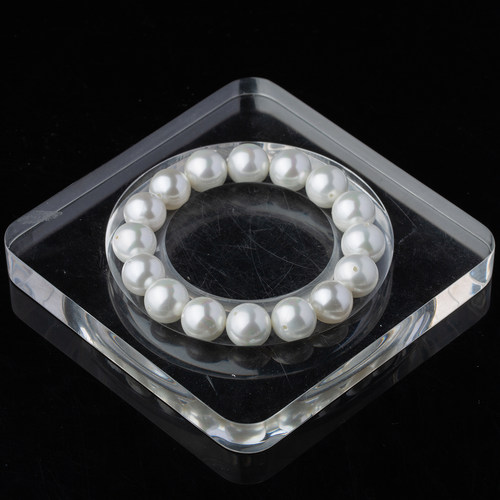 天然珍珠贝珠散珠子贝壳白色diy饰品手串毛衣链手链编织项链配件 - 图0