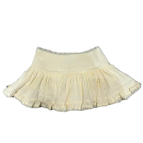 法式少女蛋糕裙夏季新款甜美蕾丝花边防走光芭蕾风高腰蓬蓬裙短裙 - 图3