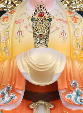 碧霞元君泰山奶奶神像供奉家用三宵送子娘娘眼光娘娘佛像保家摆件