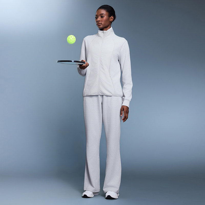 运动外套女秋华夫格立领宽松休闲开衫瑜伽上衣夹克健身服,淘宝优惠券,粉丝福利购,淘宝优惠卷