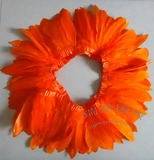 Толстый гусиный пера трепетание ткани ткани ткани