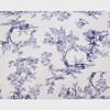 60 pure cotton fabric imported from Japan, light and breathable summer home fabric printing French tree handmade fabric