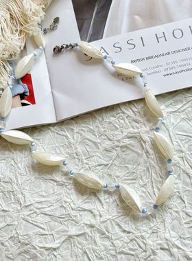 女神文艺复古短锁骨项链颈饰品