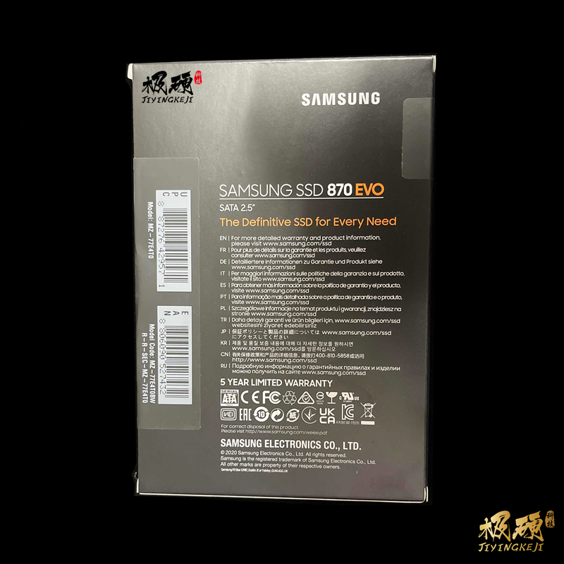 国行SAMSANG/三星 870EVO 2.5寸SATA3 SSD固态硬盘250G500G1T2T4T-图2