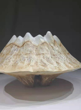 日本意境风落地会所餐厅雕塑摆件