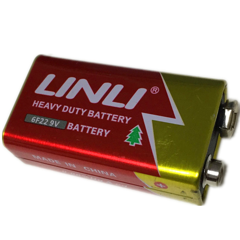 正品 LINLI Battery 6F22 9V  方块电池 门铃 遥控器 电池组 - 图3