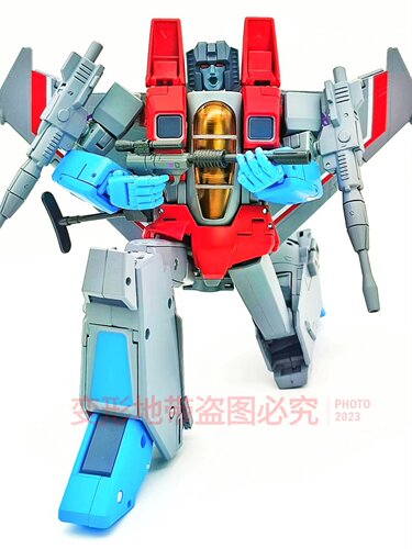 新版现货MP-52红星星叫蜘蛛飞机2.0ko厂版惊J天雷机器模型闹N翻天 - 图0