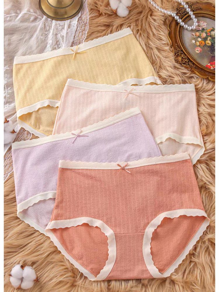 彩田女内裤莫代尔棉螺纹简约舒适抗菌棉裆中腰包臀女生底裤32355,淘宝优惠券,粉丝福利购,淘宝优惠卷