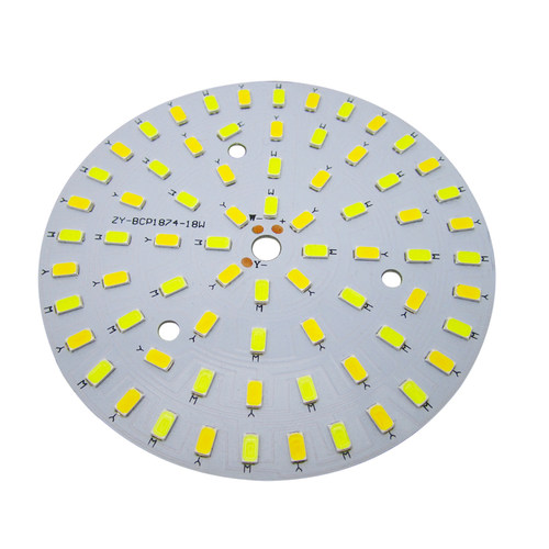 led灯珠板5730贴片双色三色变光圆形灯吸顶灯水晶灯吊灯球泡光源 - 图3
