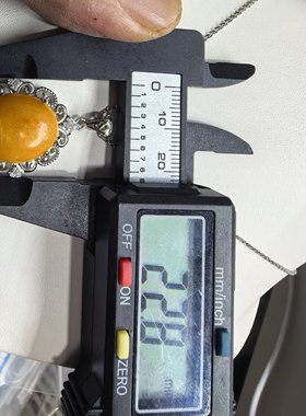 (金标150)天然蜜蜡老蜡吊坠女款琥珀蜜蜡吊坠项链配鉴定证书链子