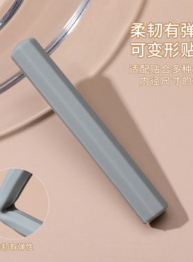 硅胶笔帽美甲工具适合多种笔杆光滑柔韧不易吸尘粘灰笔盖